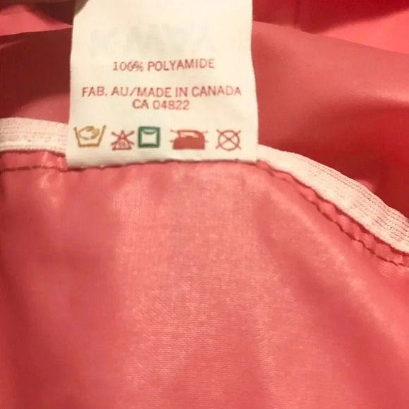 Vintage Kway Women Size 5 Jacket 1/4 Zip  Raincoat Packable Windbreaker - Picture 13 of 16